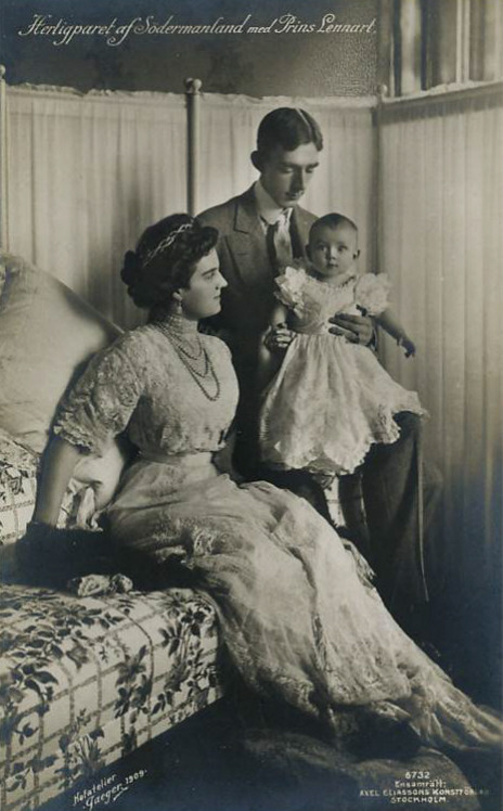 Maria, Wilhelm med sonen Lennart