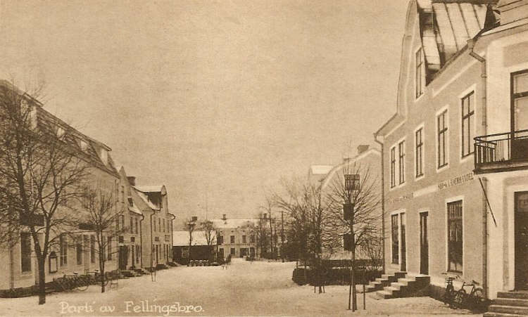 Parti av Fellingsbro 1924