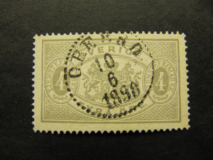 Örebro Frimärke 10/6 1890