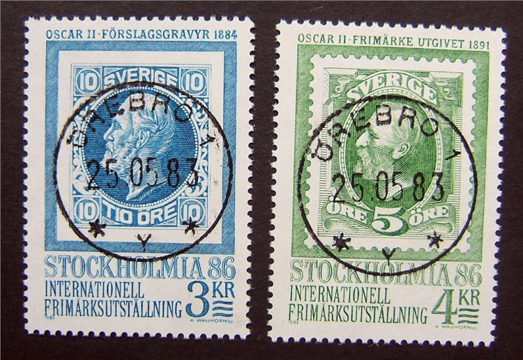 Örebro Frimärke 25/5 1983
