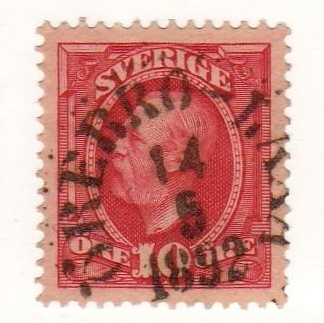 Örebro Frimärke 14.05. 1892