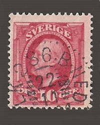 Örebro Frimärke 22/11 1901