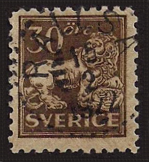 Rällså Frimärke 15/2 1922