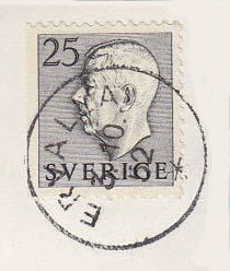 Örebro Ervalla Frimärke 3/10 1951