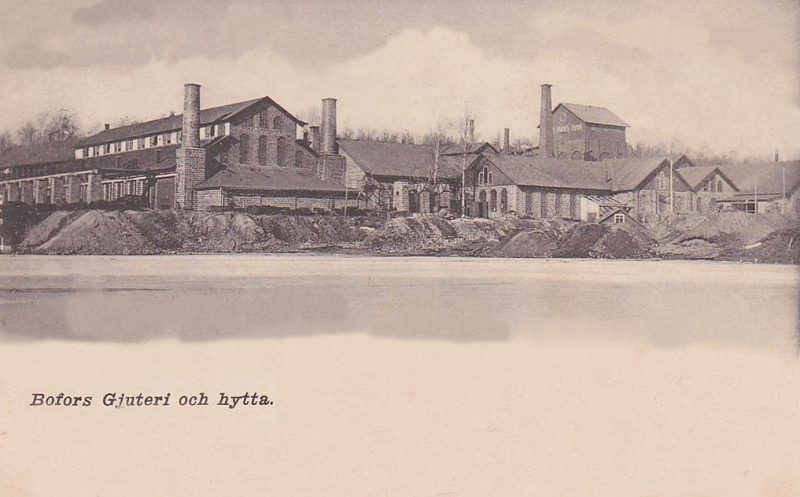 Karlskoga, Bofors Gjuteri och Hytta 1903