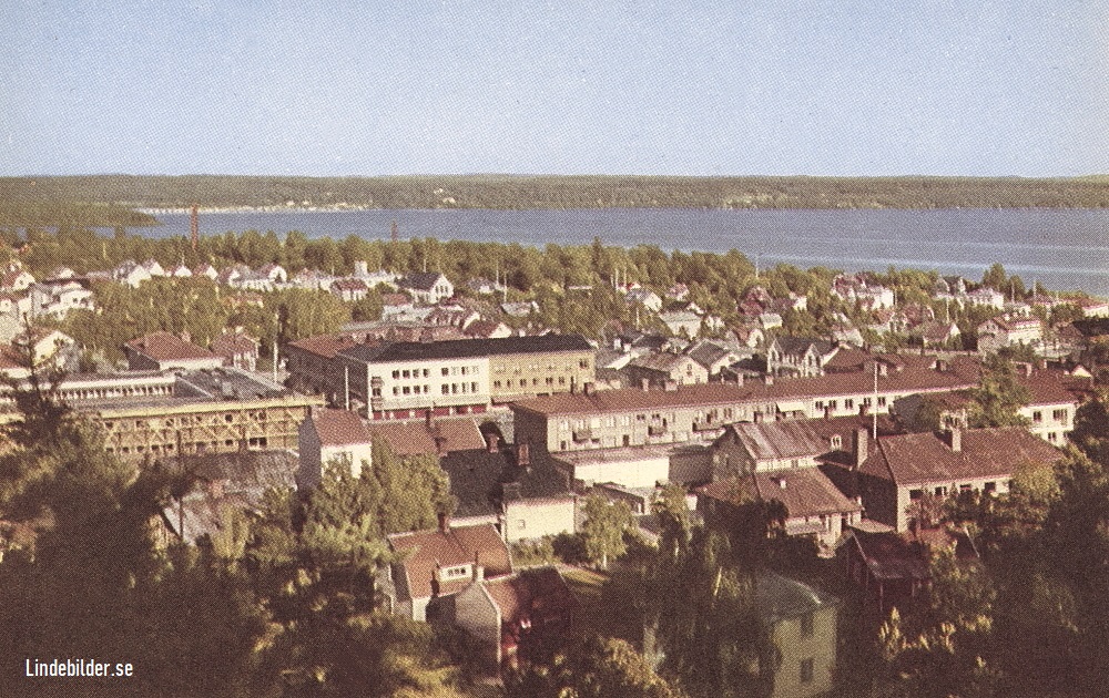 Karlskoga, Utsikt från Rävåskullen 1929