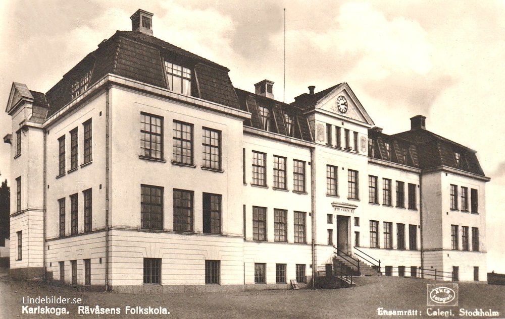 Karlskoga, Rävåsens Folkskola 1934