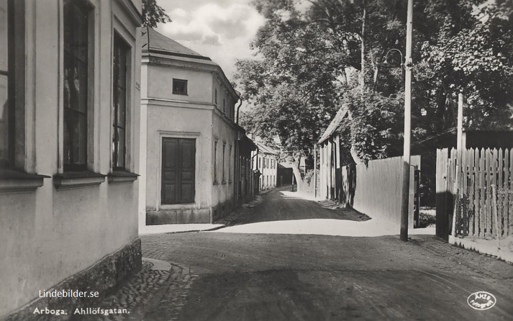 Arboga Ahllöfsgatan 1941