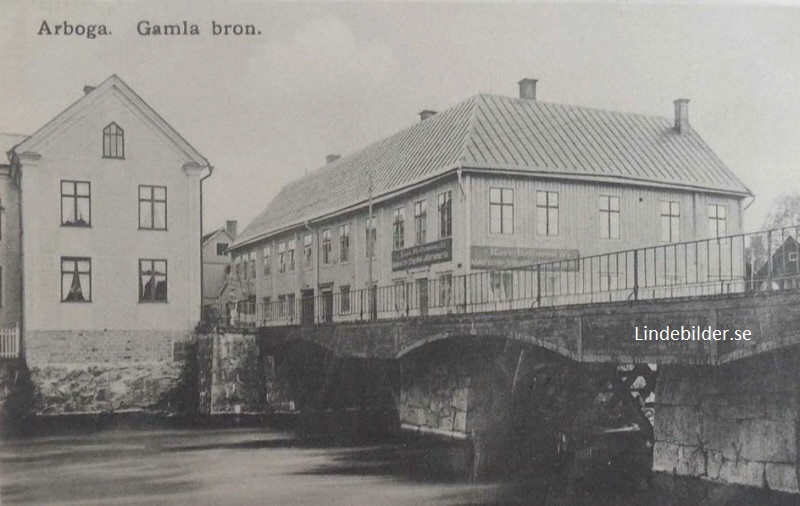 Arboga, Gamla Bron 1909