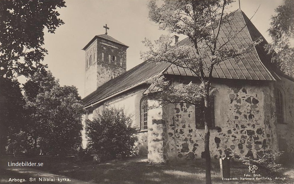 Arboga St Nikolaikyrkan 1923