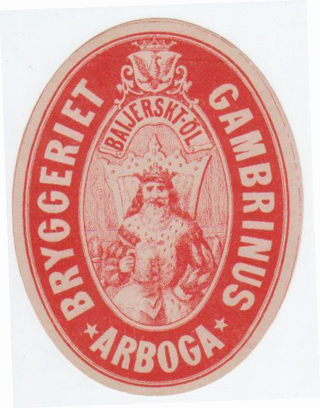 Arboga Bryggeri Gambrinus Baijerskt Öl