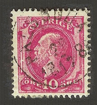 Pålsboda Frimärke 29/12 1895