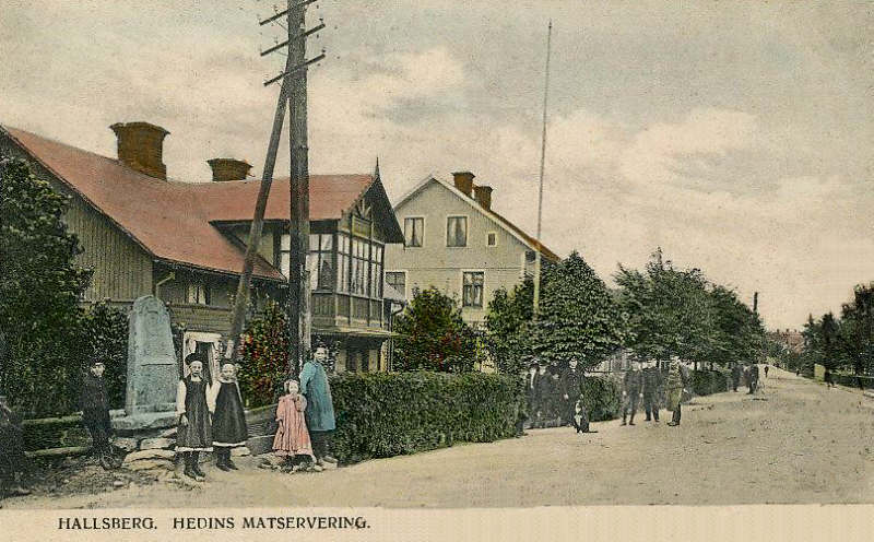 Hallsberg Hedins Matservering  1905