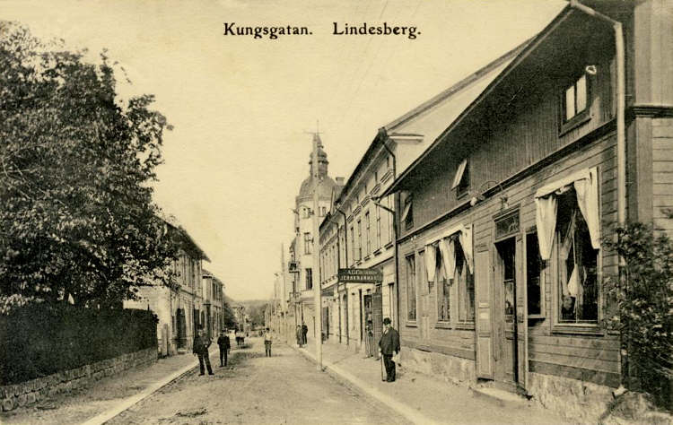 Lindesberg Kungsgatan 1907