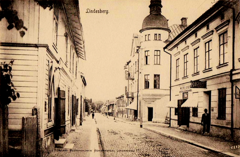 Lindesberg Kungsgatan 1906