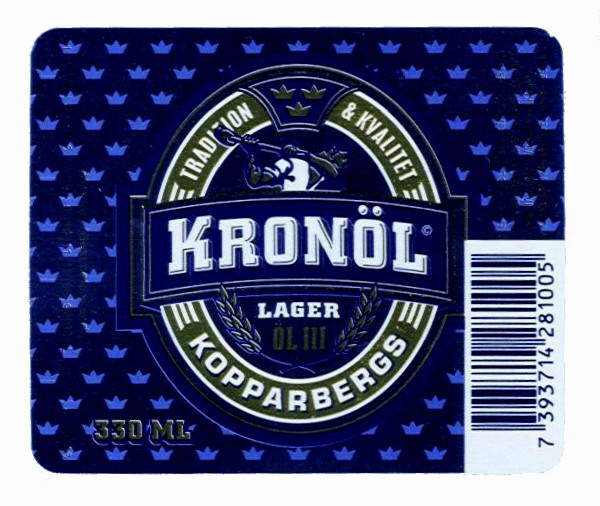 Kopparbergs Bryggeri Pilsner Dricka Klass II