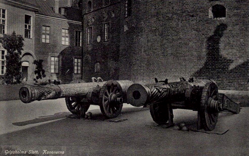 Gripsholms Slott, Kanoner
