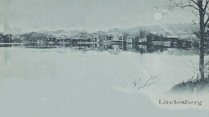 Lindesjön Södra Infarten 1902