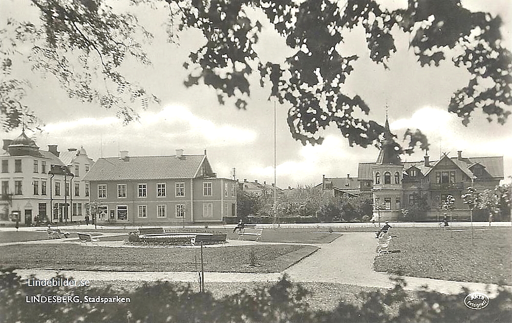 Lindesberg Stadsparken 1934