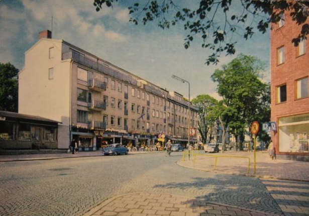 Karlskoga Centrumplan 1964