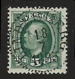 Lindesbergs Frimärke 18/7 1895