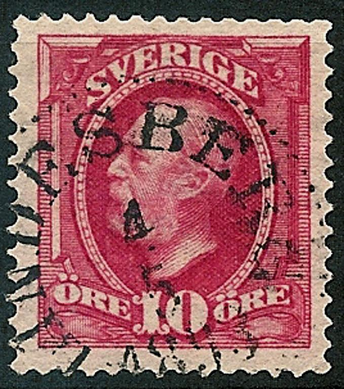 Lindesberg Frimärke 4/5 1893
