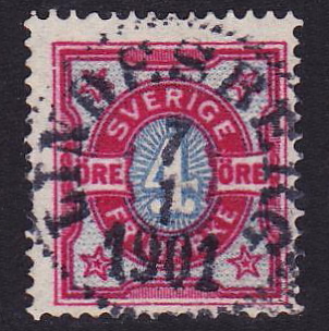 Lindesberg Frimärke 7/1 1901