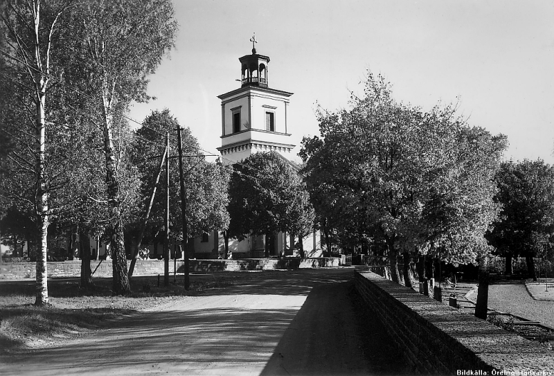Kumla Kyrka 1956