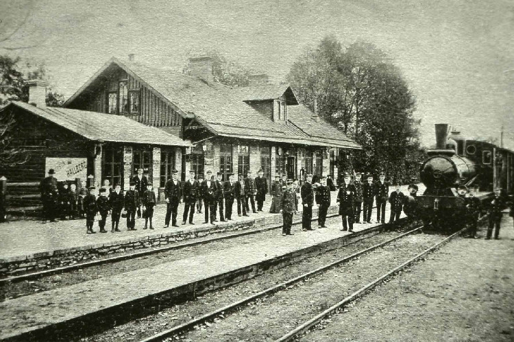 Pålsboda Station 1917