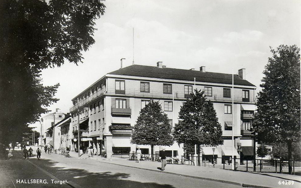 Hallsberg Torget 1948