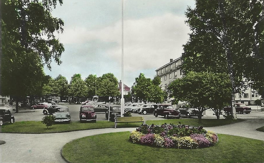 Hallsberg Torgparken 1962