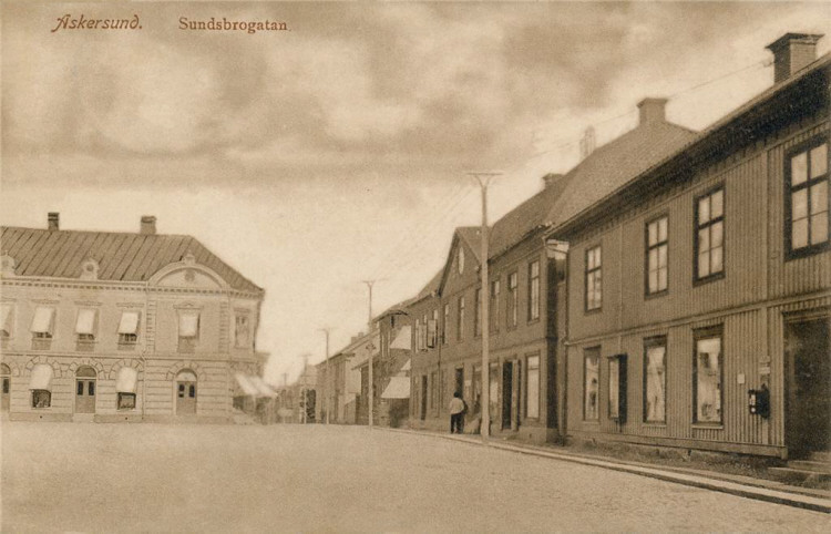 Askersund Sundsbrogatan 1920
