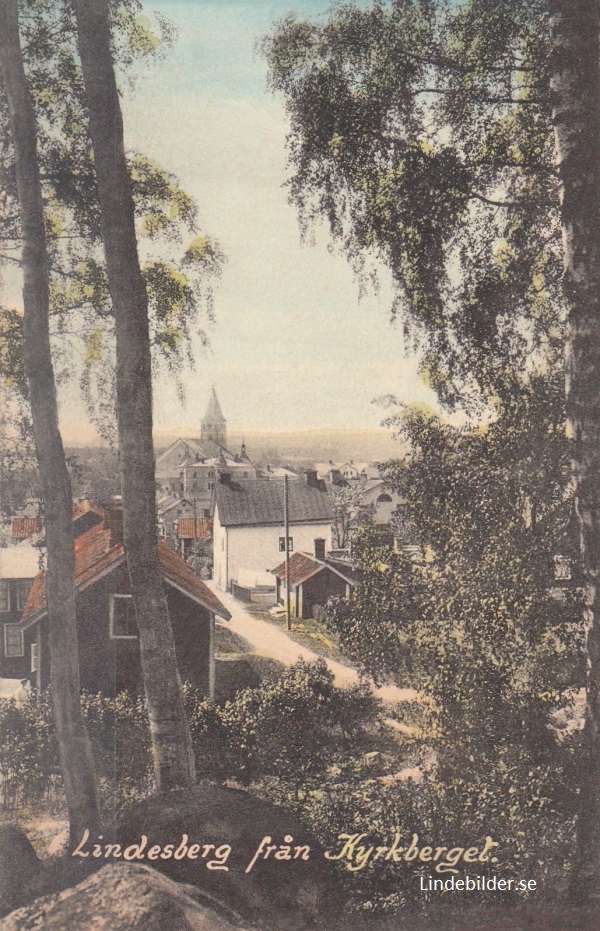Lindesberg från Kyrkberget
