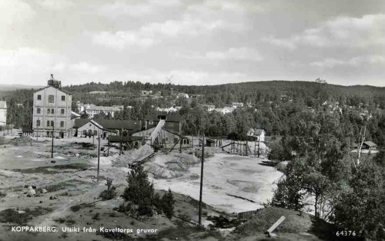 Kopparberg, Utsikt från Kaveltorps Gruvor