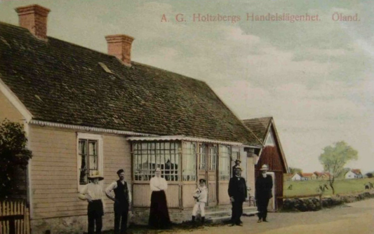 Öland AG Holtzbergs Handelslägenhet 1910