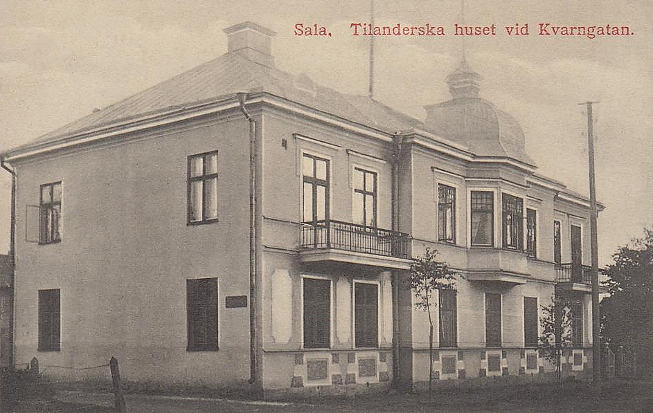 Sala, Tilanderska Huset Vid Kvarngatan 1912