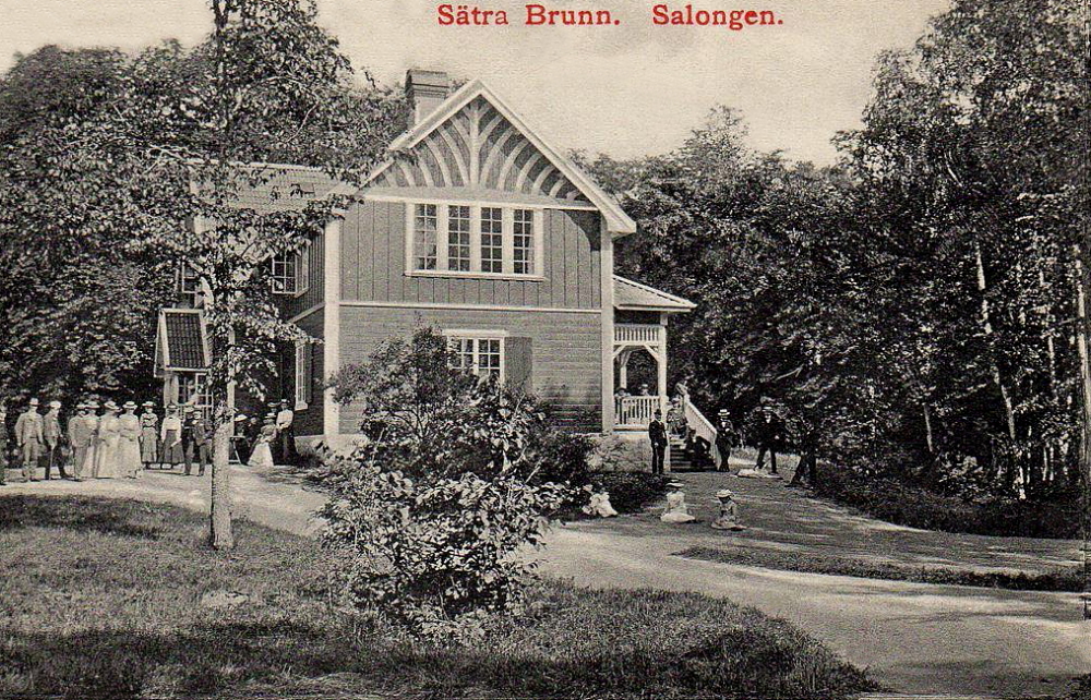 Sala, Sätra Brunn, Salongen 1905