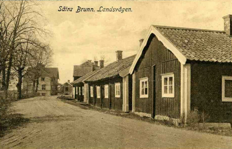 Sala, Sätra Brunn Landsvägen 1921
