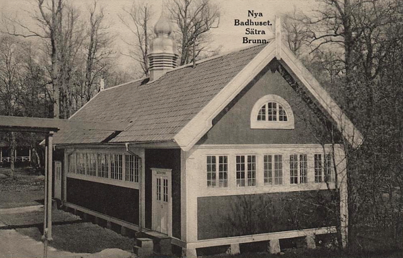 Sala, Sätra Brunn, Nya Badhuset 1911