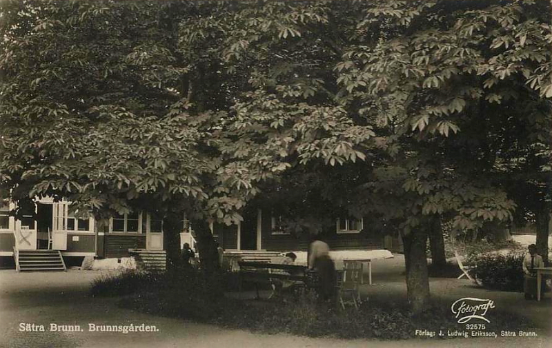 Sala, Sätra Brunn, Brunnsgården 1934