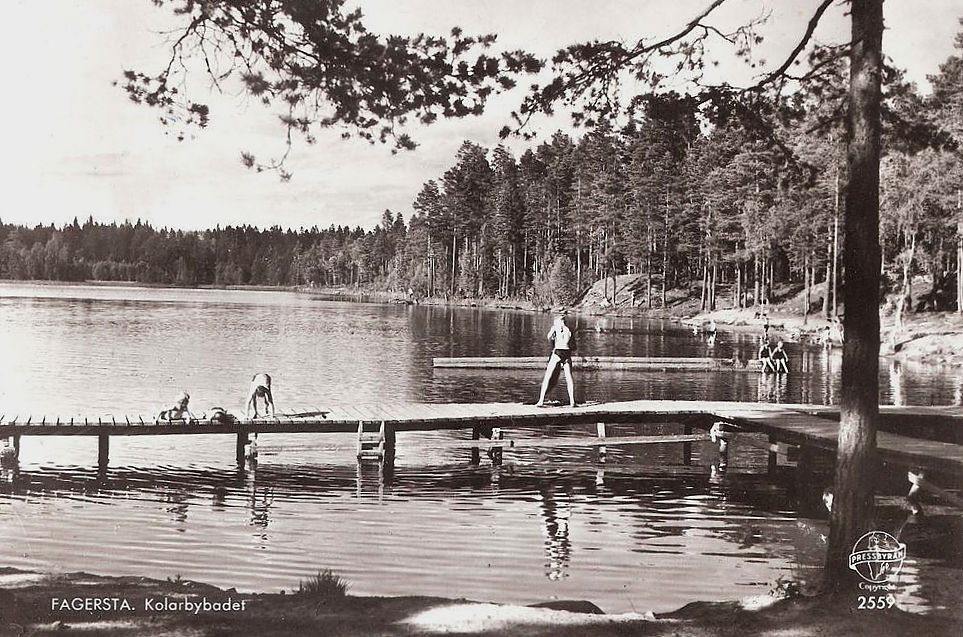 Fagersta Kolarbybadet 1957
