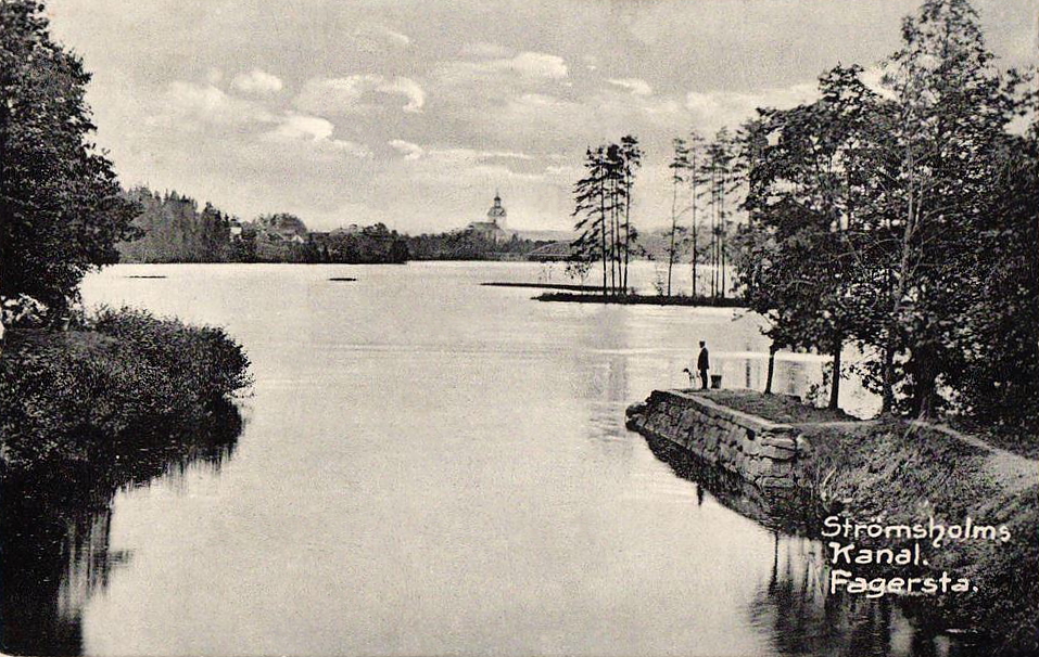 Fagersta, Strömsholms Kanal 1917