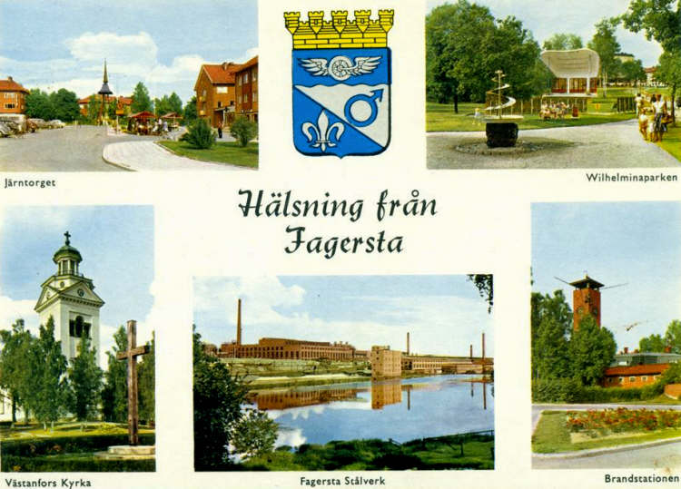 Hälsning från Fagersta 1960