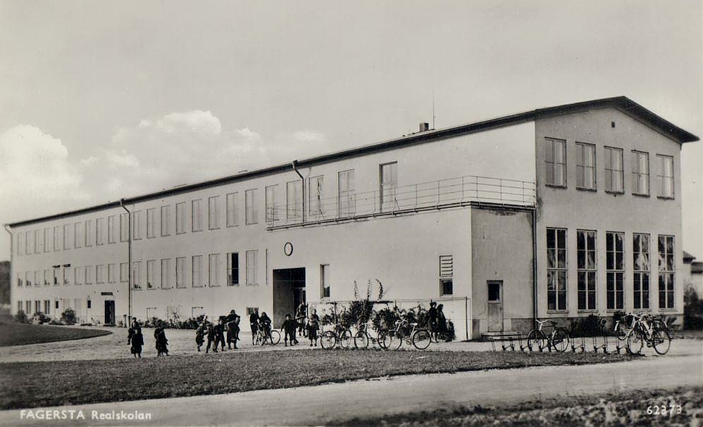 Fagersta Realskolan 1952