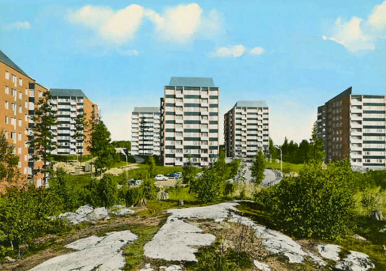 Fagersta Ringvägen 1967