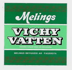 Fagersta, Melings Bryggeri AB, Vichy Vatten