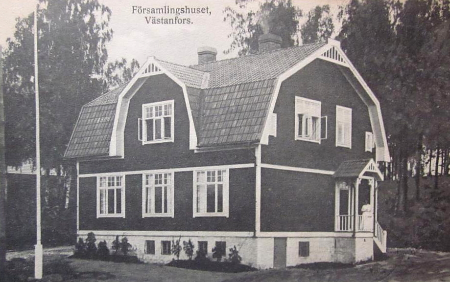 Fagersta, Församlingshuset Västanfors 1920