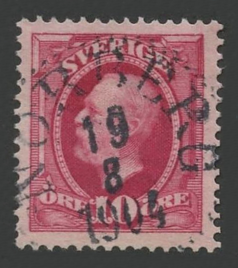 Norberg Frimärke 19/8 1904