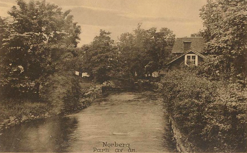 Norberg, Parti av Ån 1930