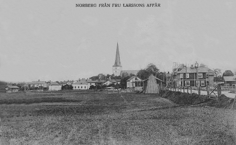 Norberg, Från Fru Larssons Affär 1907
